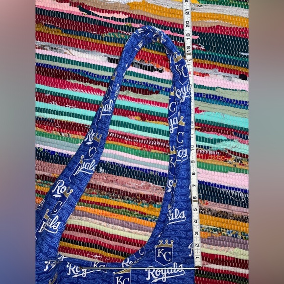 KC Royals Handcrafted Tote Bag Purse Reversible - Picture 7 of 9